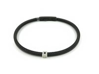 Bracciale Crivelli Uomo in Titanio Diamante 0.03 Ct 403-BE-9170 - 403-BE-9170